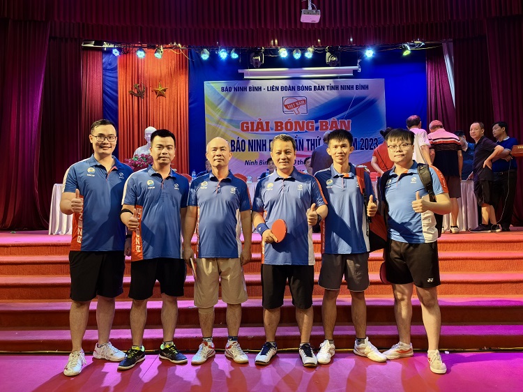 Câu lạc bộ Bóng bàn Quỹ Đầu tư phát triển Ninh Bình tham gia Giải bóng bàn Cúp Báo Ninh Bình lần thứ XVII năm 2023