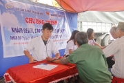 Quỹ ĐTPT Ninh Bình tham gia hoạt động khám bệnh, cấp phát thuốc miễn phí và chăm sóc sức khỏe cộng đồng tại xã Gia Trung, huyện Gia Viễn, tỉnh Ninh Bình