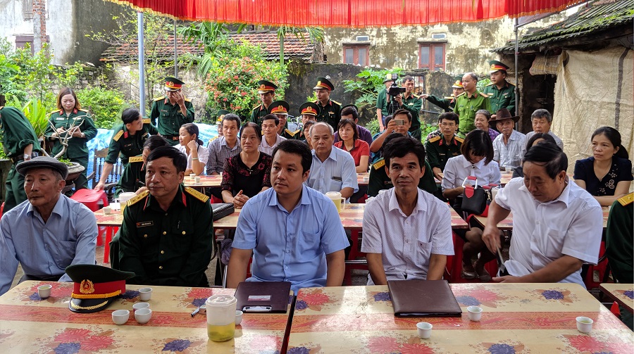 Quỹ ĐTPT Ninh Bình tham dự Lễ Khởi công xây dựng "Nhà tình nghĩa" tặng ông Trịnh Viết Non